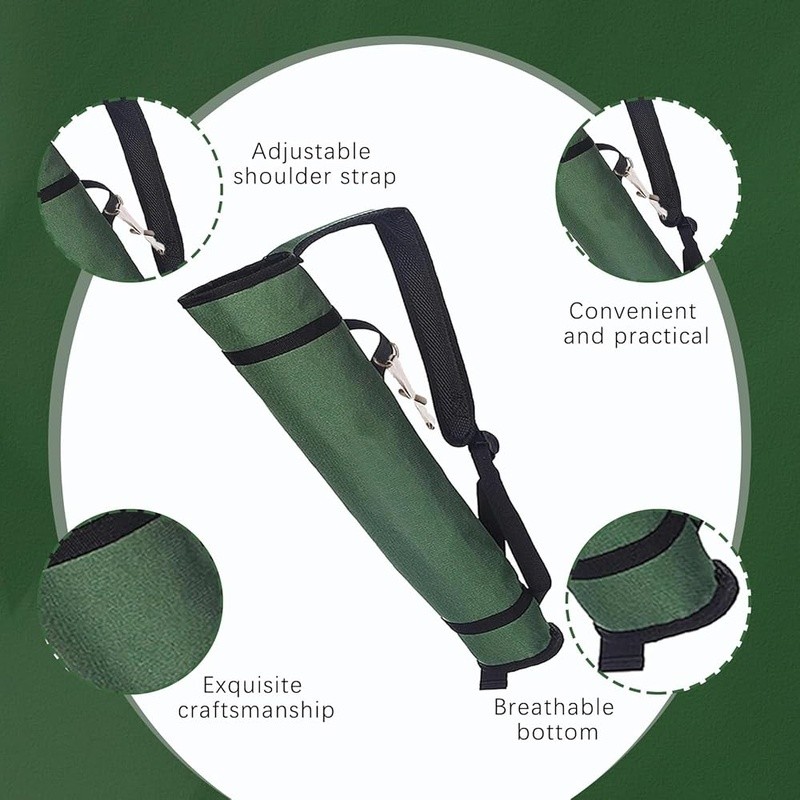 Durable Archery Quiver Adjustable Arrow Holder Lightweight Foldable Design New
