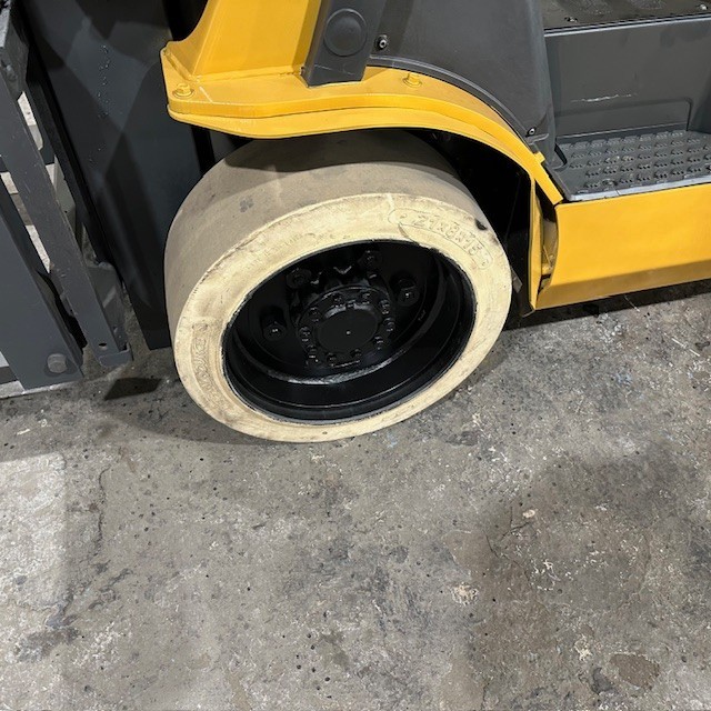 2021 Cat 2C6500 6500lbs Used Forklift Triple Mast Sideshift LP Gas 9066 Hours