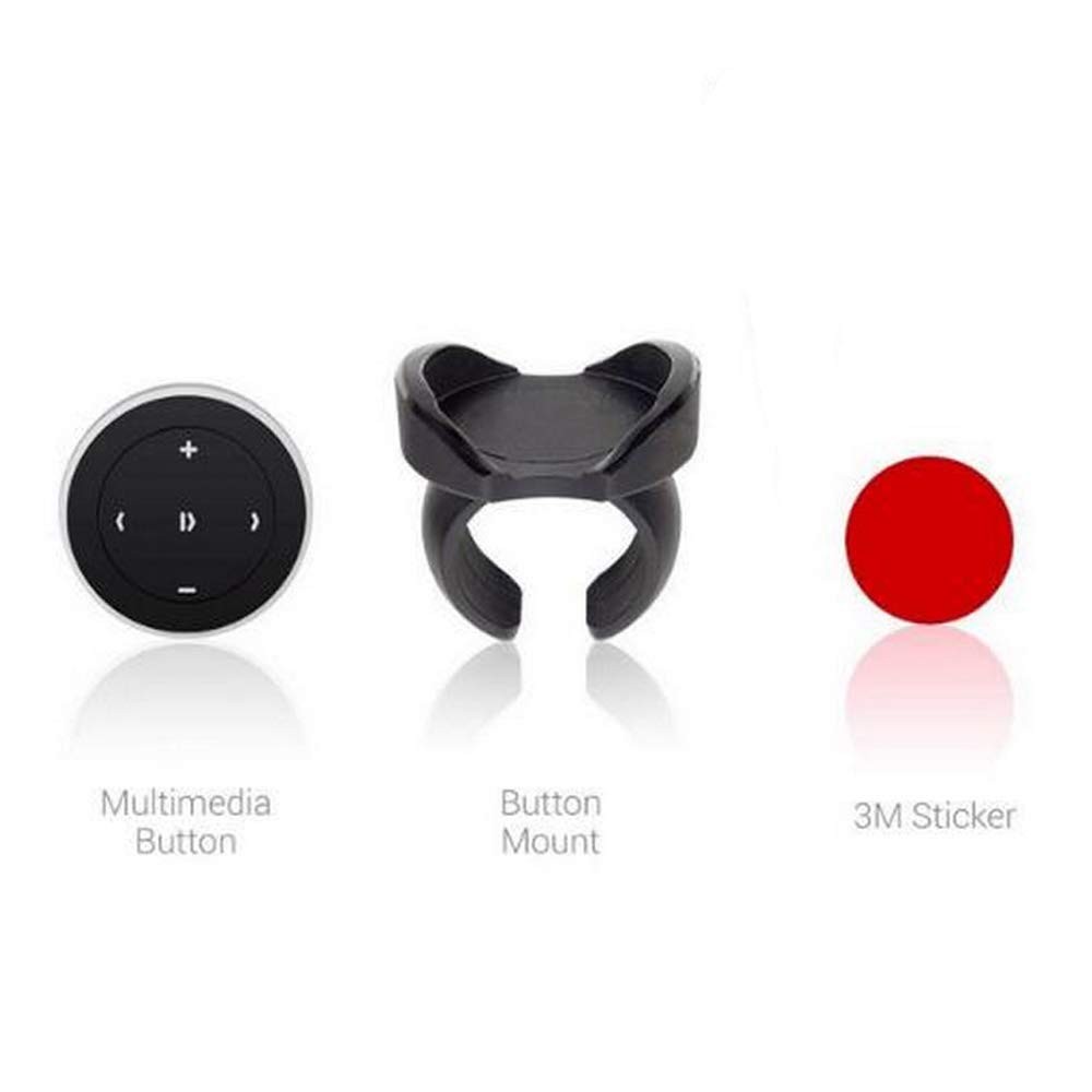 Car Wireless Bluetooth Remote Controller Car Kit Steering Wheel Remote Contro...