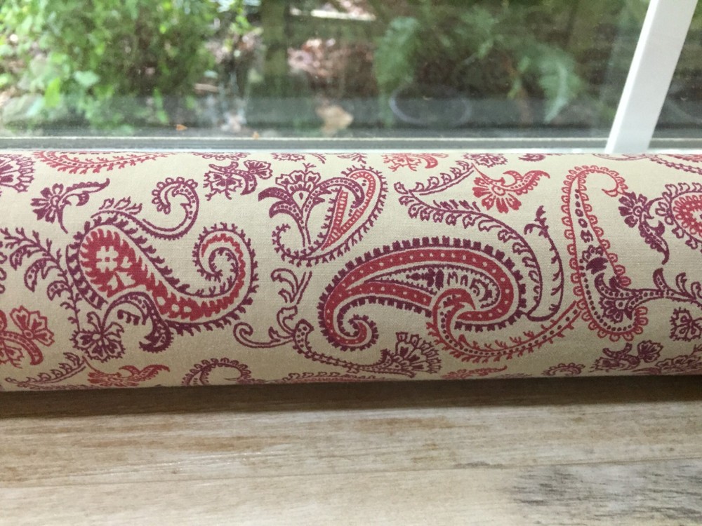 Door Draftstopper Cedar Filled Draft Stopper Door Snake Breeze Blocker Patterned