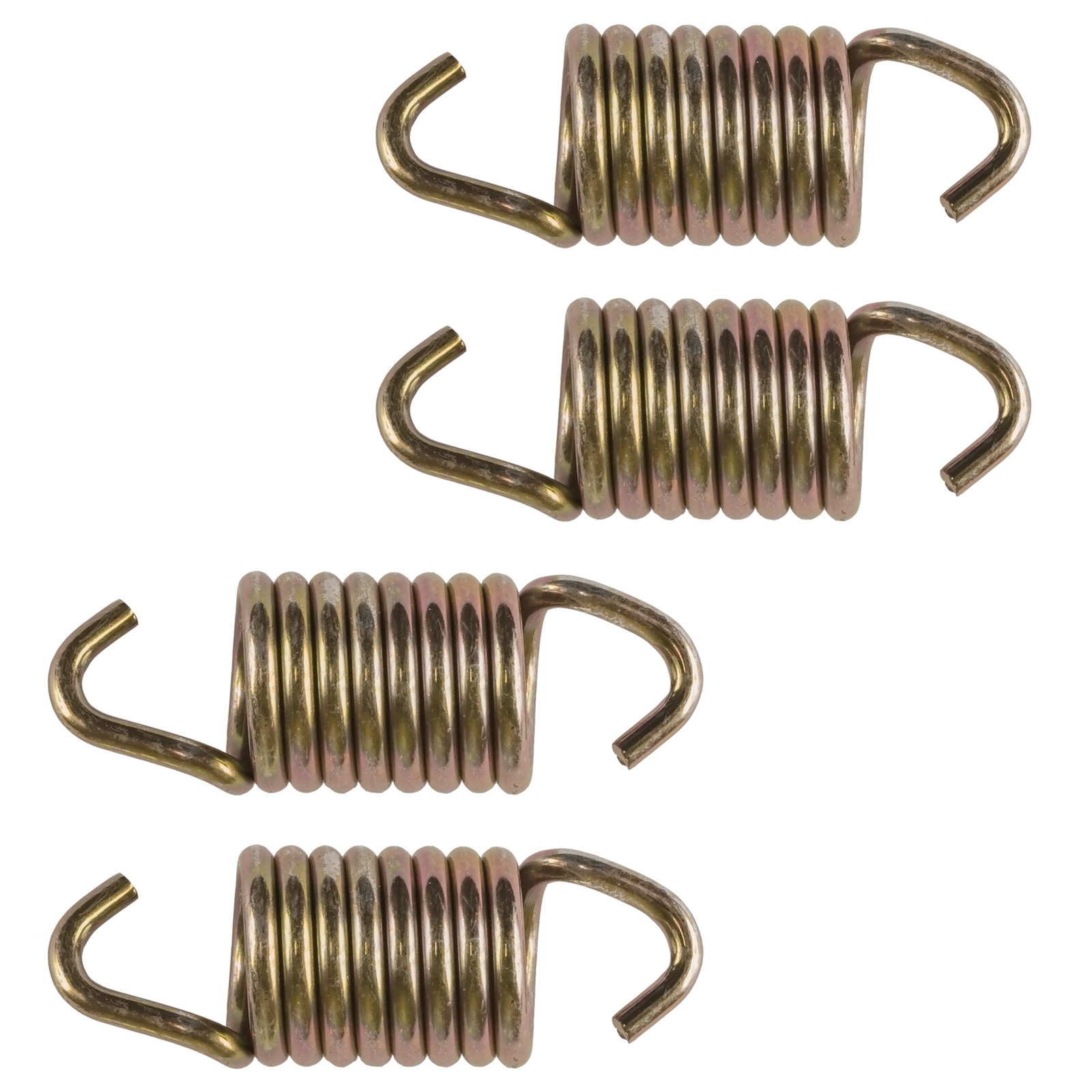 4x Exhaust Muffler Tube Pipe Spring For Polaris 7041687 3081078 7042031