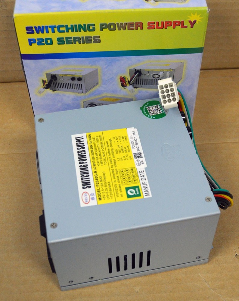 WEI-YA P2040G-N Claw Machine Power Supply.