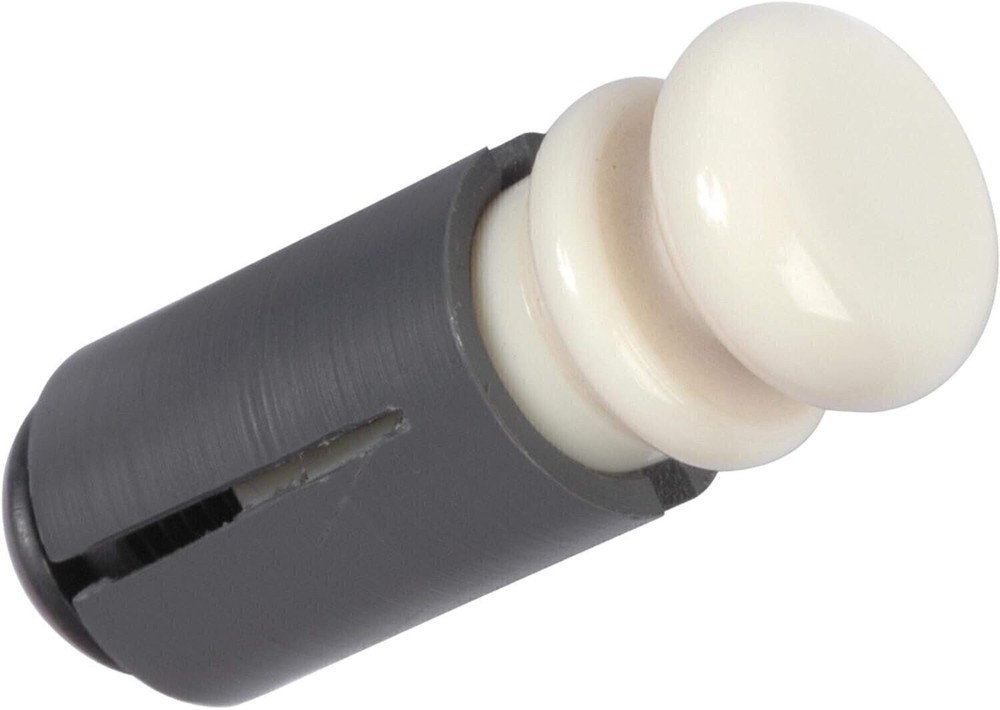 StewMac NoJak Endpin, White Plastic