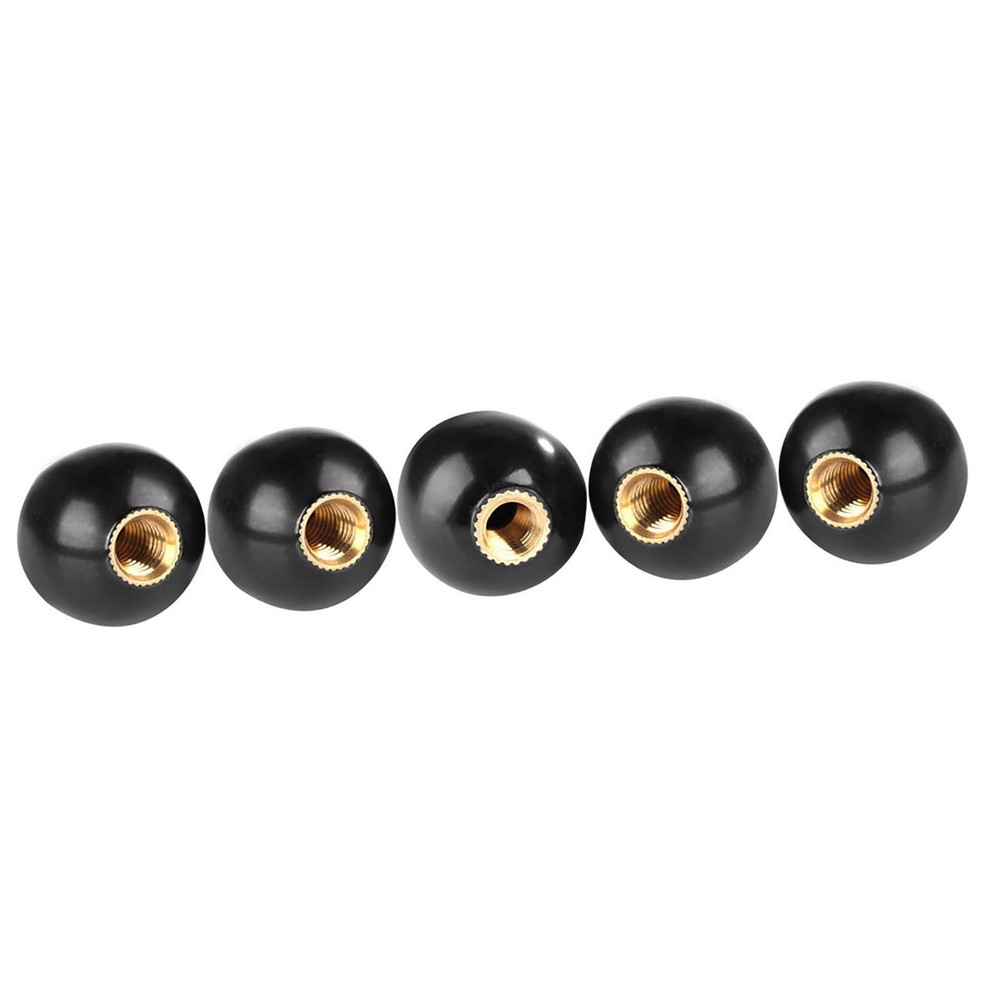 5pcs BM6*20 Round Ball Gear Lever Shift Knob Machine Tool Replace