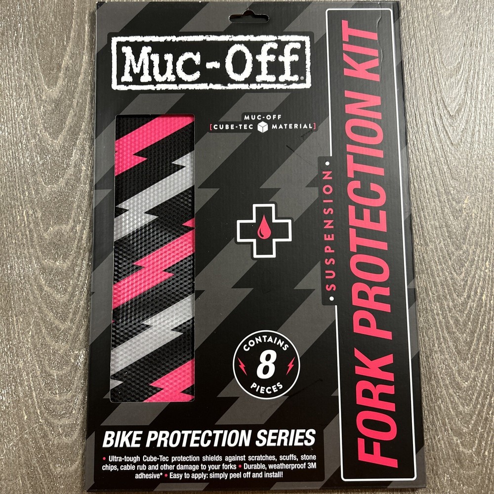 Muc-Off Fork Protection Kit - 8-Piece Kit, Bolt