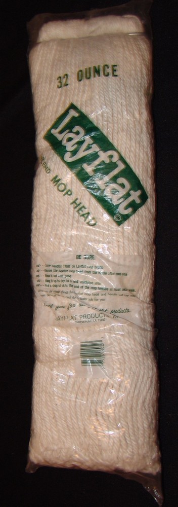 Layflat 32 ounce Blend Mop Head New Screw Top