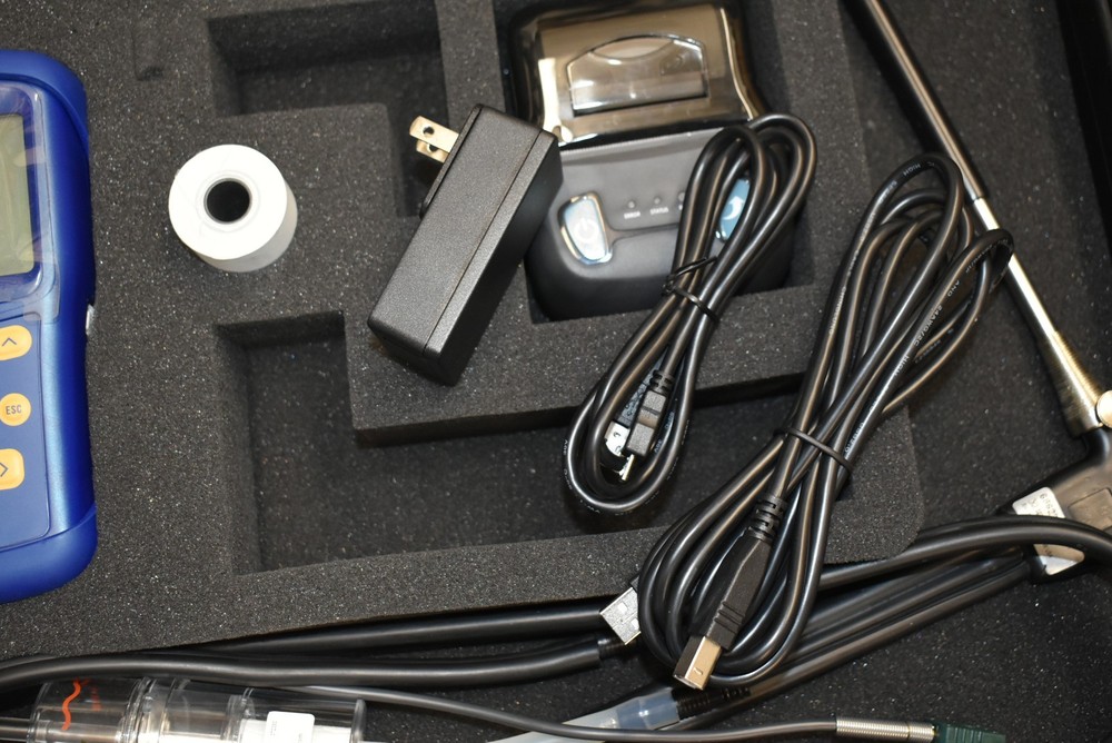 Yellow Jacket CA502P Combustion Analyzer Printer Kit 68602, Mint Condition!!!