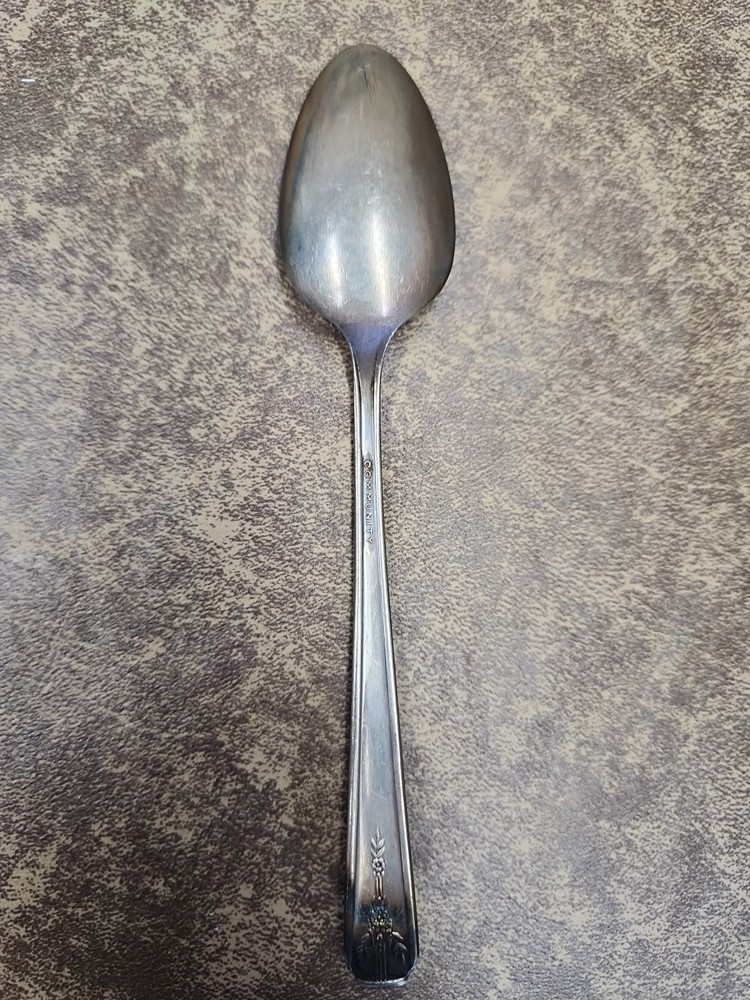 1940 Oneida Community Silver Plate Milady Pattern Teaspoon
