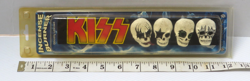 KISS OFFICIAL SKULLS INCENSE BURNER SEALED BY C&D VISIONARY