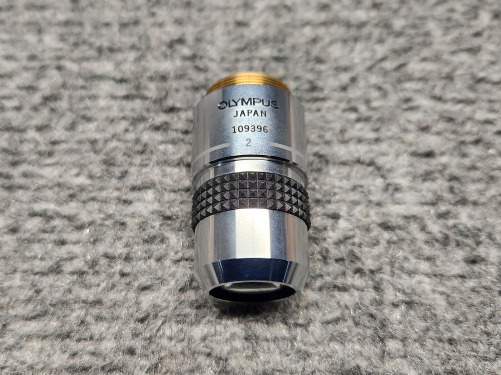 Olympus 109396 2 SPlan FL2 0.08 160/~ Microscope Objective Lens