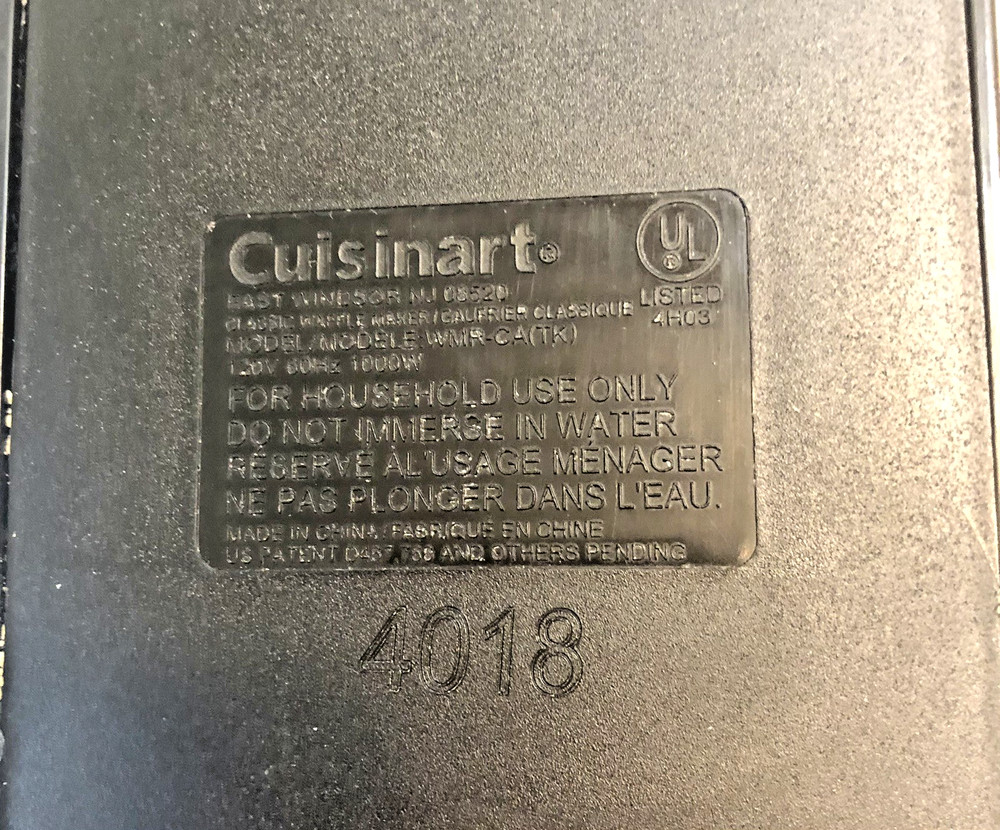 Cuisinart WMR-CA Waffle Maker, 5 Settings, Stainless, Nonstick, Indicator Lights