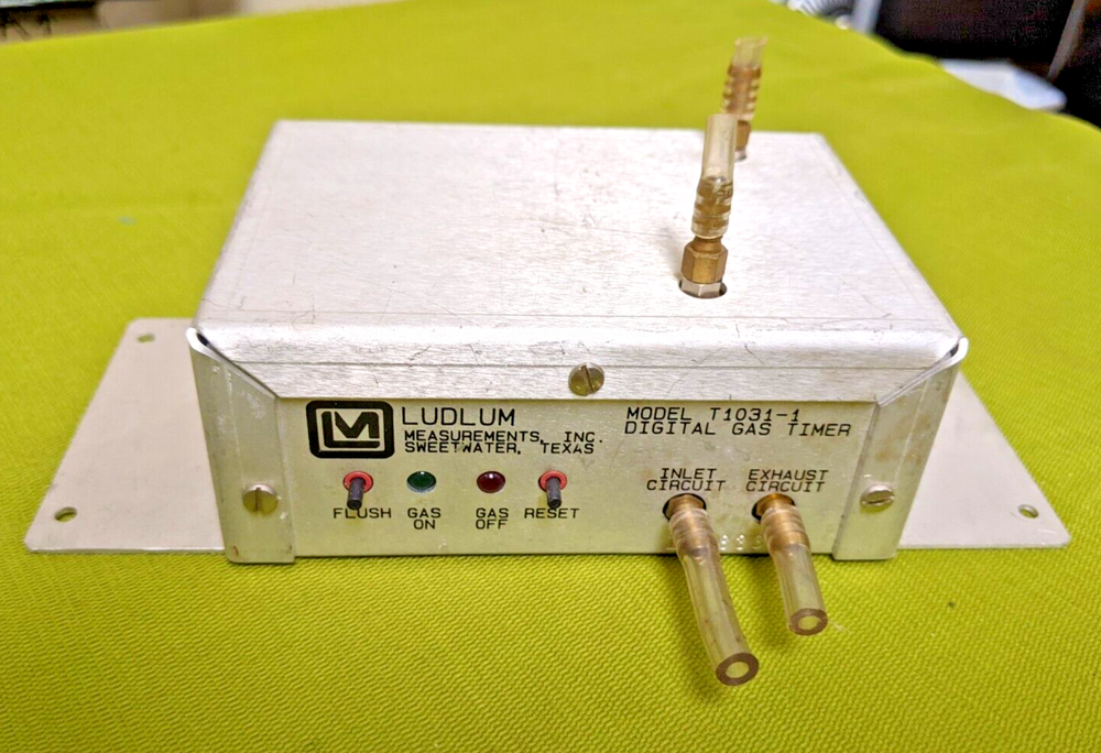 Ludlum Model T-1031-1 Gas Flow Timer