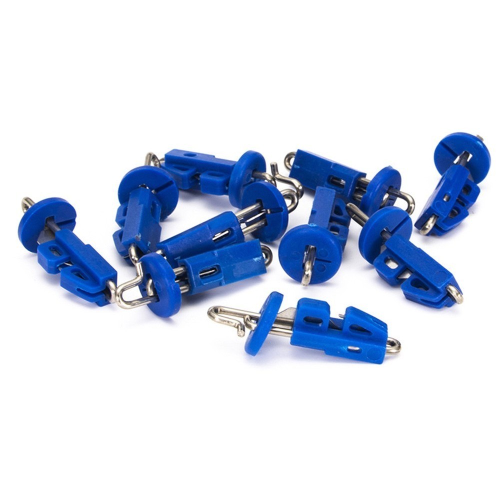 10pcs Versatile Bait Clip Quick Hook Release Tool Umbrella Type Simple Hook Tool