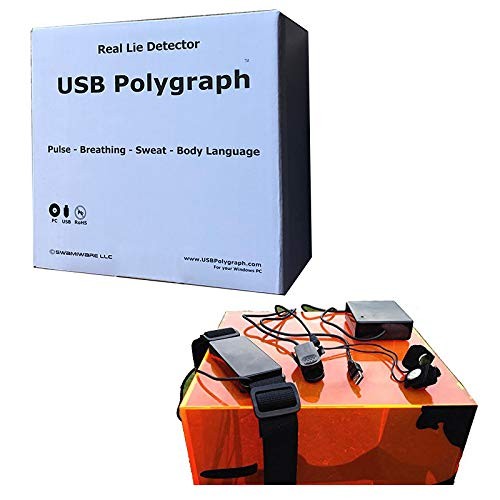 USB Polygraph 1.0 Real Home Polygraph Lie Detector Machine Original Edition