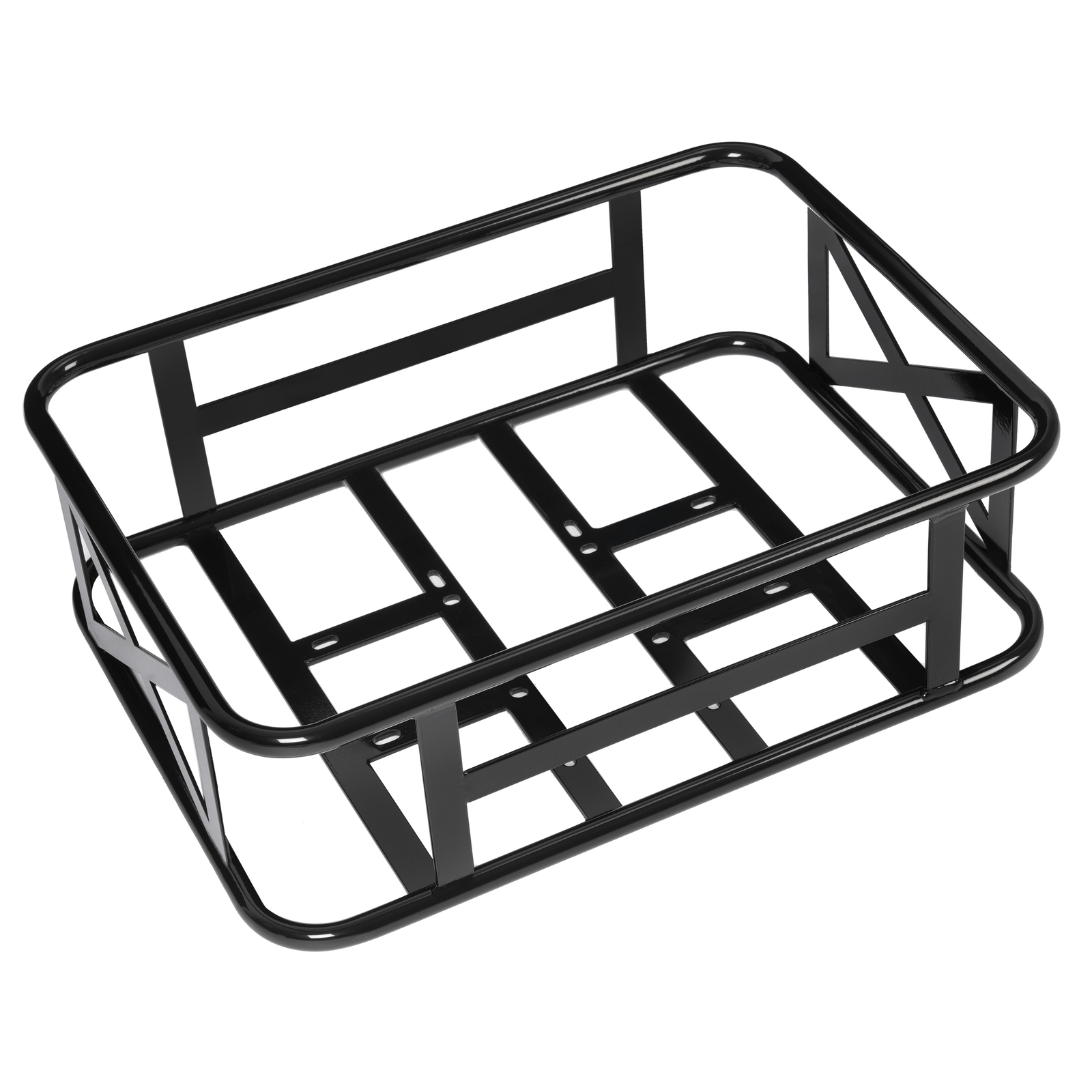 Electric Bike Rear Basket Rear Mount Bicycle Storage Basket for Most Bikes