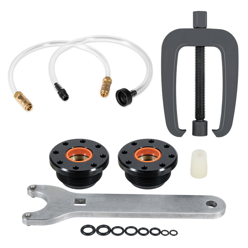 For Seastar Hydraulic Steering Cylinder Seal HS5157 + Bracket Puller + Bleed Kit