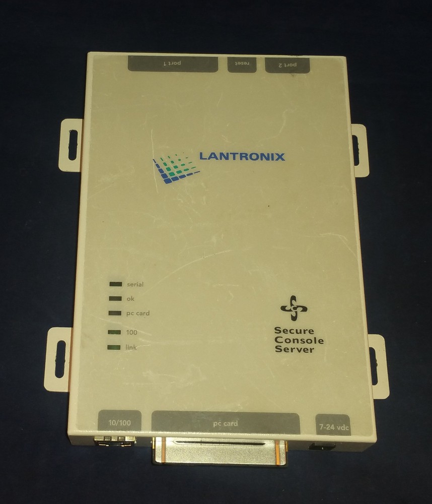 LANTRONIX SCS200 310-413 Rev. B Serial Secure Console Server...... (C19B3)