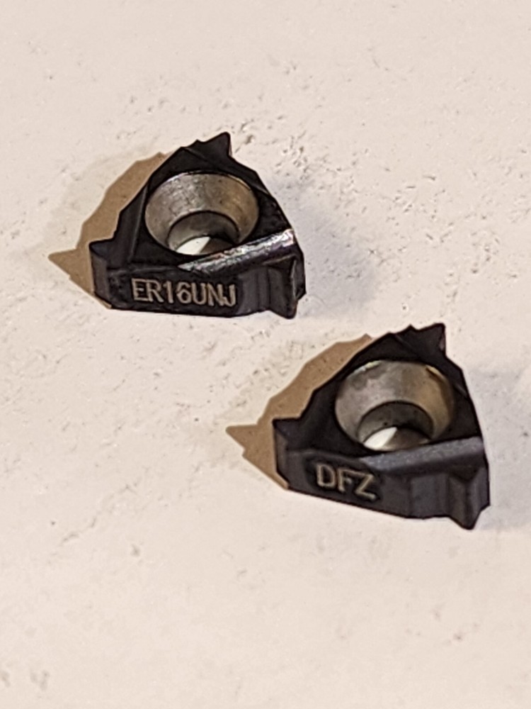 NEW Stellram  11ER 16UNJ  DFZ ***(x6) Threading Inserts***