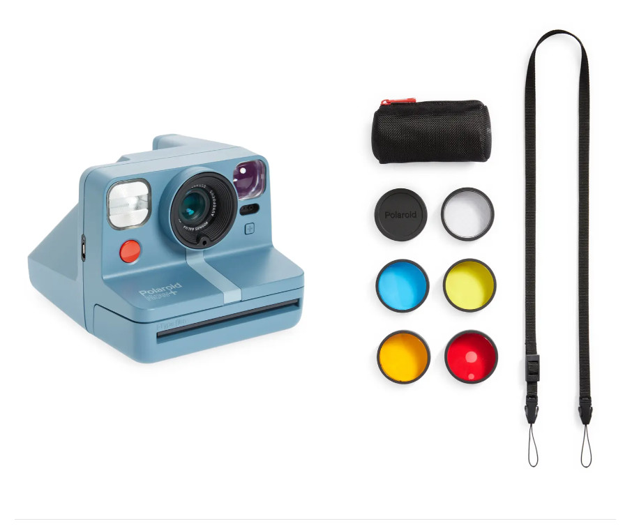 POLAROID NOW+CONNECTED i -TYPE INSTANT CAMERA BLUE/GREY  9063