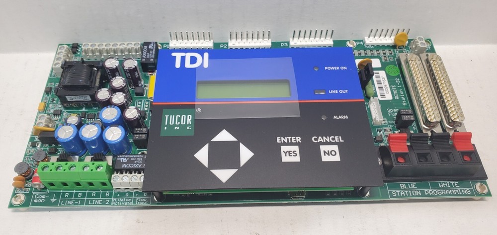 TDI TUCOR Irrigation Controller Panel 258-121-0001-C Decoder Interface 12JL23