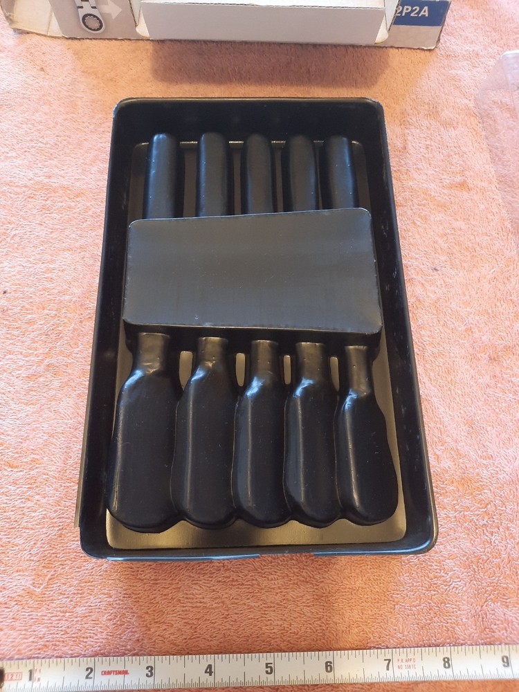 Matco Tools 5 Piece Flex Head Ratchet Wrench Storage Tray Only