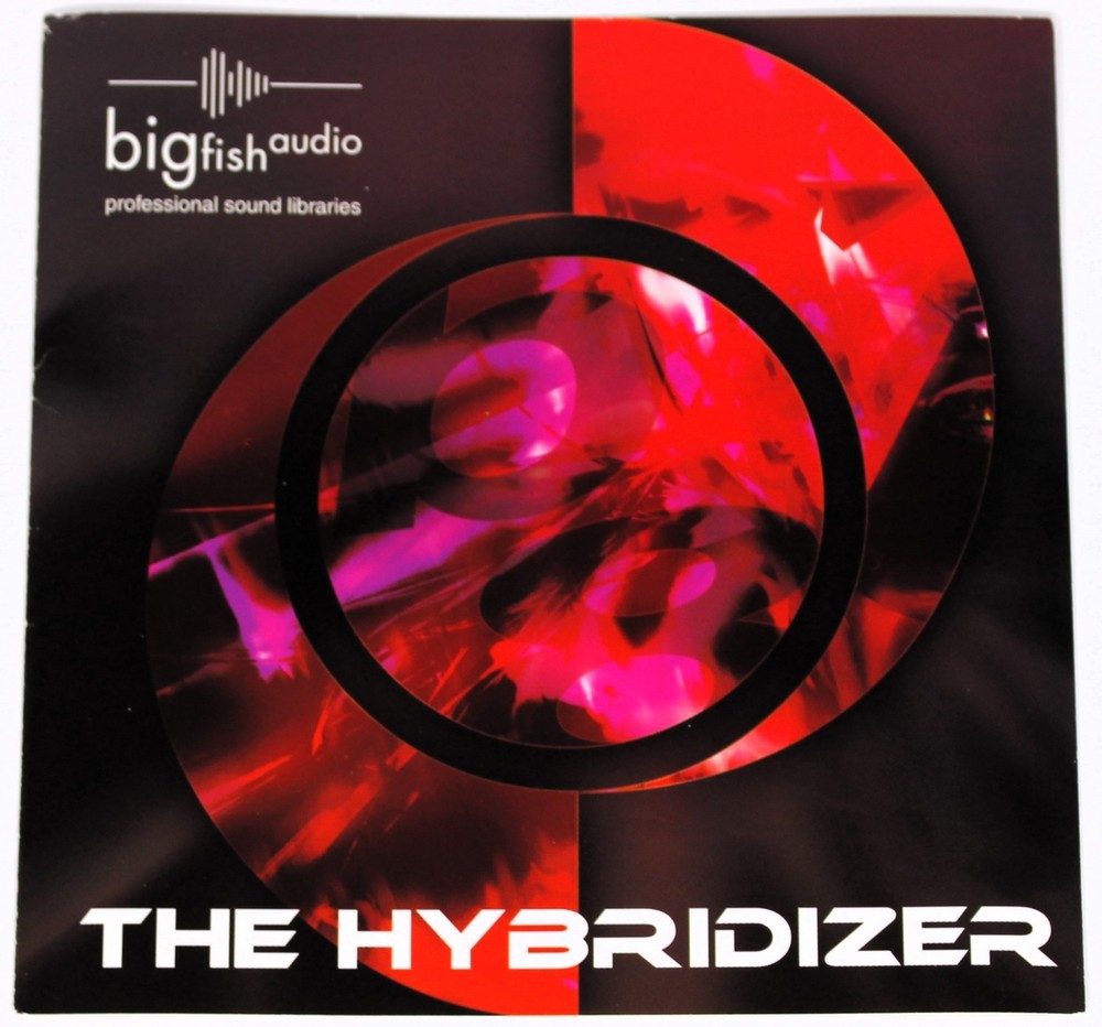 Big Fish Audio The Hybridizer Sample Library/Sound Library/Sampling 4x CD