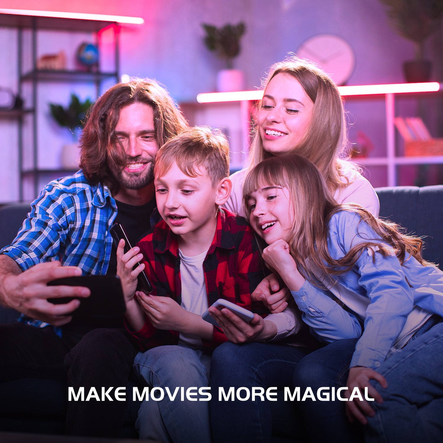 Dual Bulb: Smart (2 9W 806LM, w/ E26, Pack) Alexa/Google BT & Mode, WiFi RGBCW,