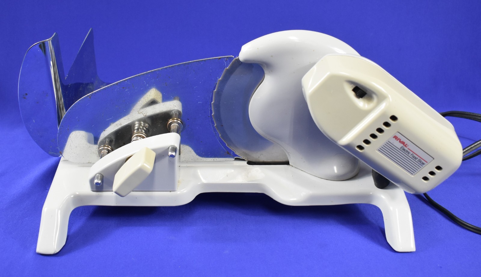 Vintage Rival Meat Slicer 1101/8 Meat /Food Slicer *See Video* #5426