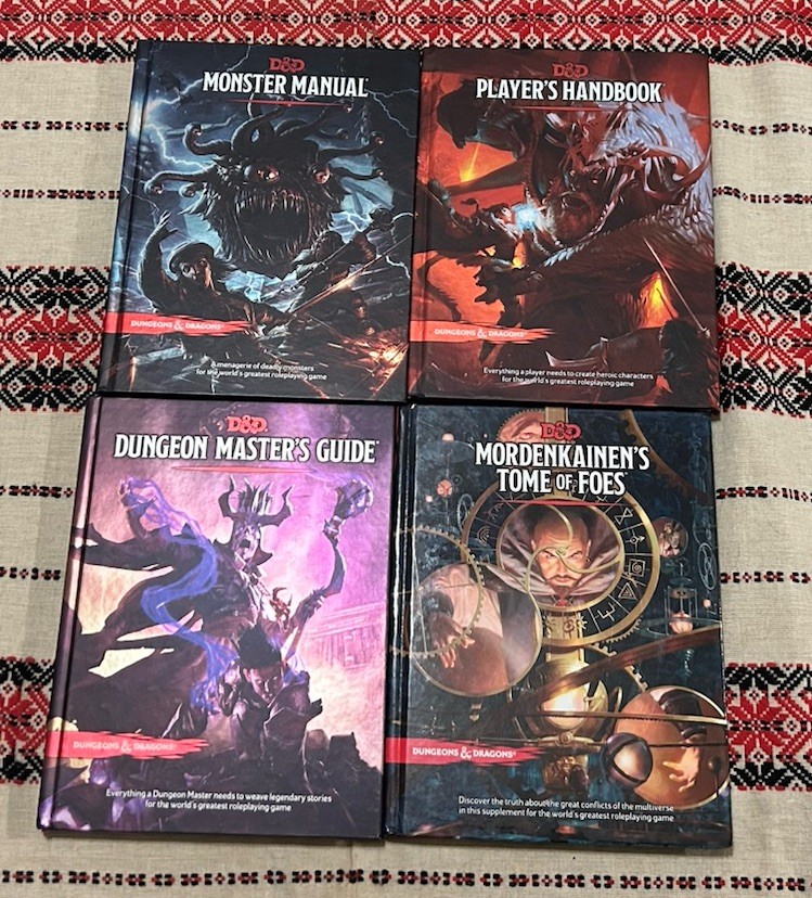 Dungeons & Dragons Hardcover Books