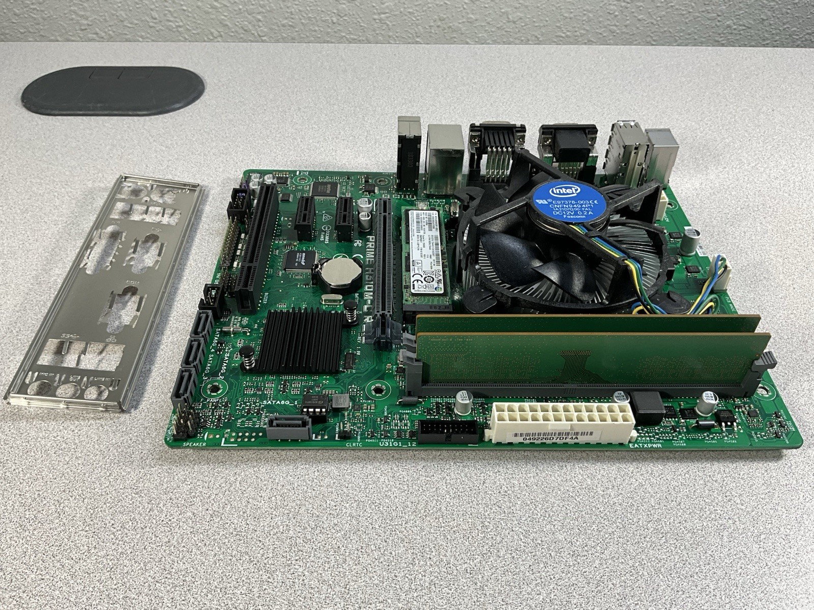 ASUS PRIME H310M-C R2.0 MOTHERBOARD + i5-9400 + 16GB + 256GB NVMe + WIN 11 PRO