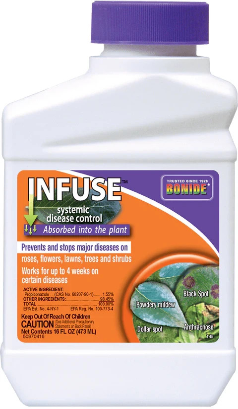 Bonide Infuse Systemic Disease Control & Concentrated Solution for Plant - 16 oz