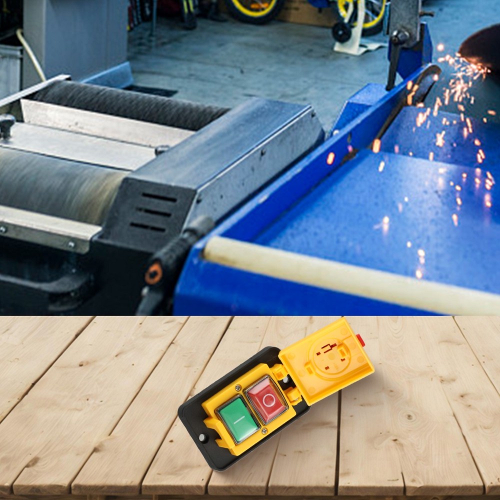 7Pin For DZ05 Waterproof Pushbutton Switch for 3Phase Industrial Machines