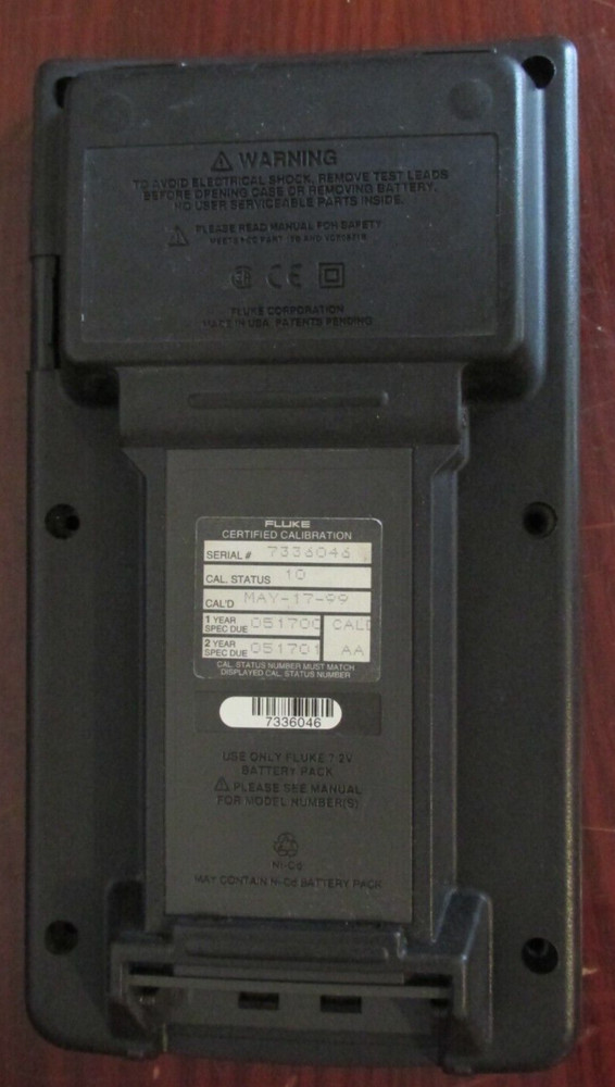 Fluke 701 702 Bottom Case Grey 938352