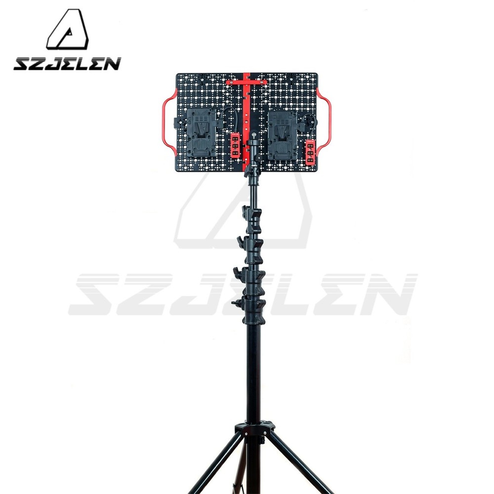 Portable Camera Monitor Board Multi Functional V-mount Battery Distributor Panel