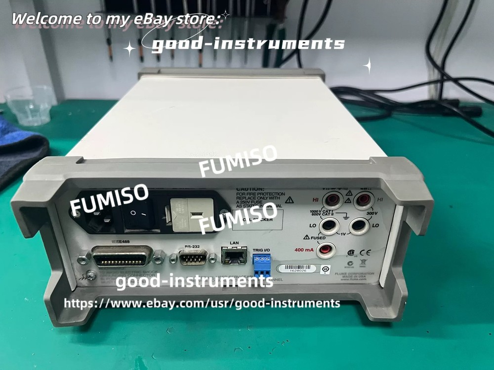 Fluke 8845A Digital Multimeter 6.5 Digit Precision Multimeter../good test*go