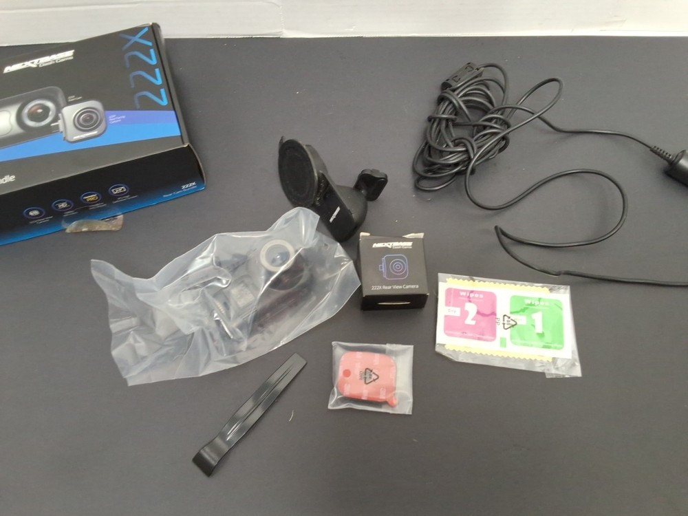 NextBase 222X Dash Cam Rear Cam Bundle- USED