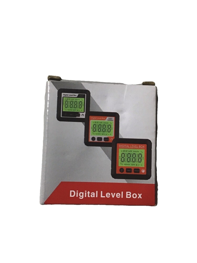 Magnetic Digital Level Box Gauge Angle Meter Finder Protractor Inclinometer