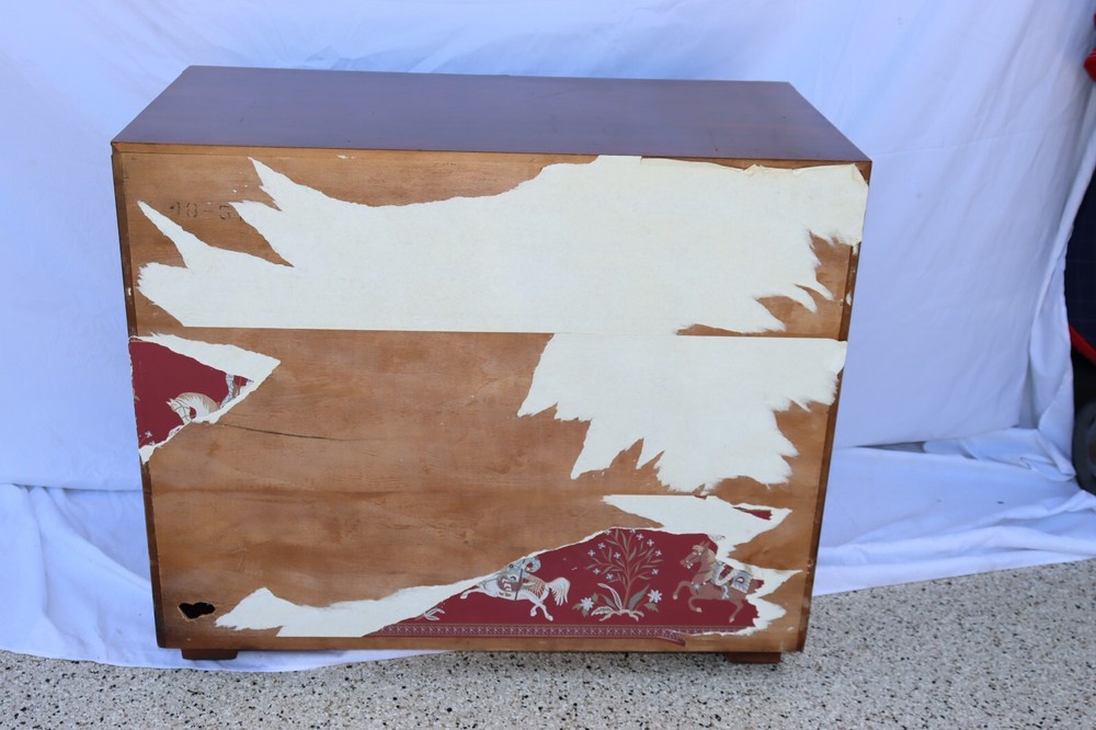 Mid Century Henredon Campaign Buffet/Server tv stand