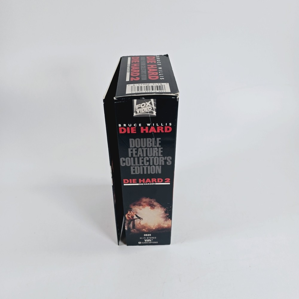 Die Hard Double Feature Collector's Edition VHS 2 Tape Set