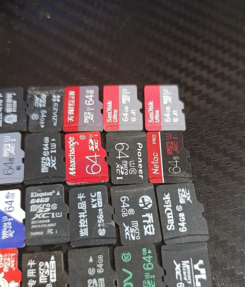 5/10/20Pcs 64GB TF SD Cards Flash Memory