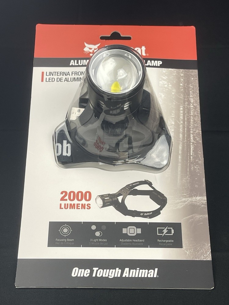 Bobcat Aluminum LED Headlamp.