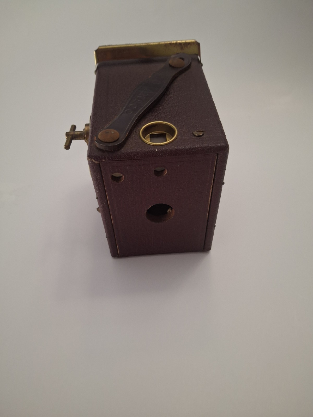 Antique Ansco No. 0 Buster Brown Special Box Camera With Original Box & Manual