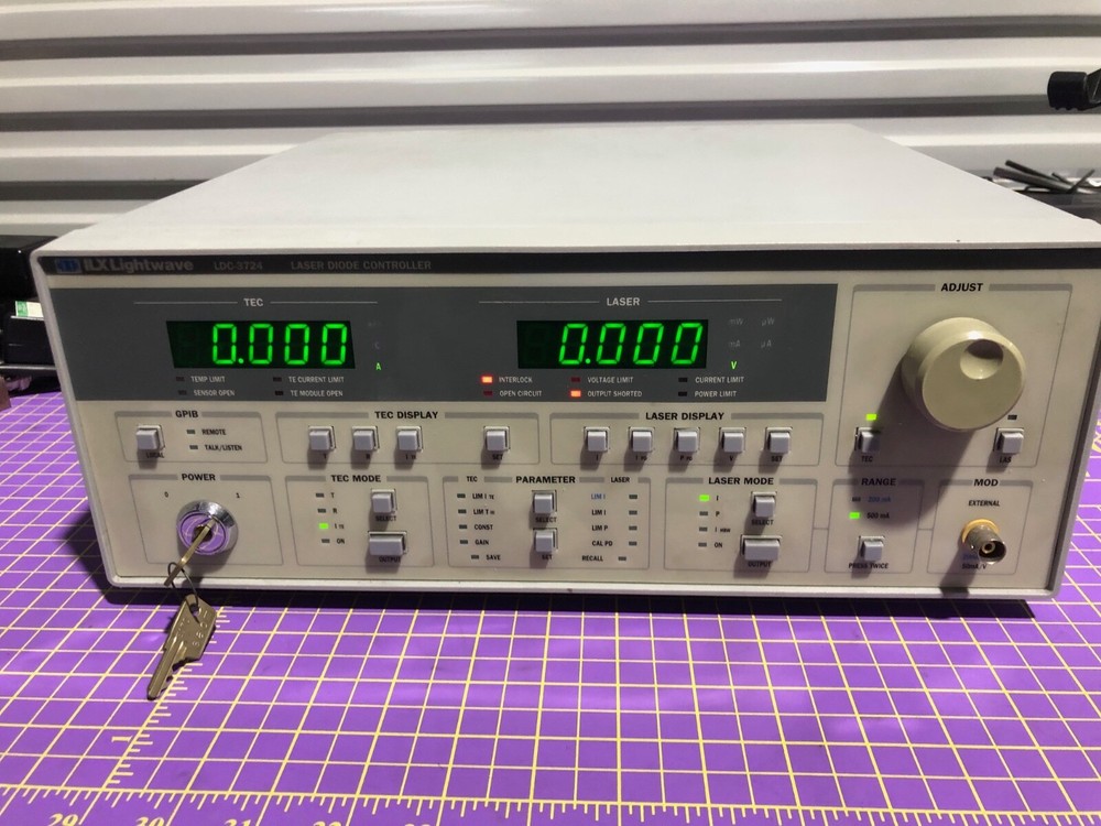 ILX Lightwave LDC 3724 Laser Diode Controller