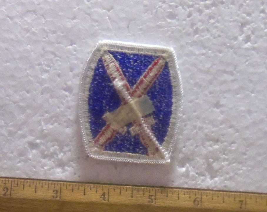 US Army – 10th Infantry Division Embroidered Patch (NOS)