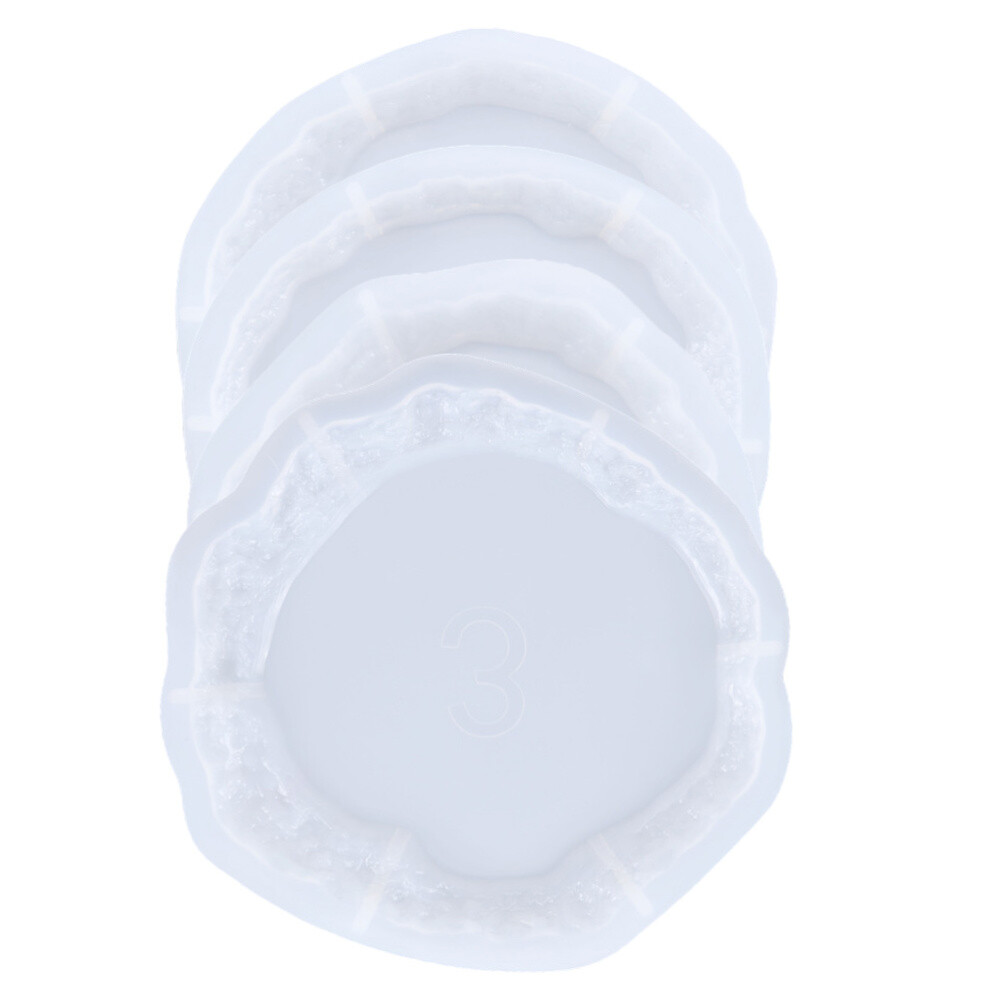 4pcs Silicone Mold Making Mold Coaster Coaster Mold