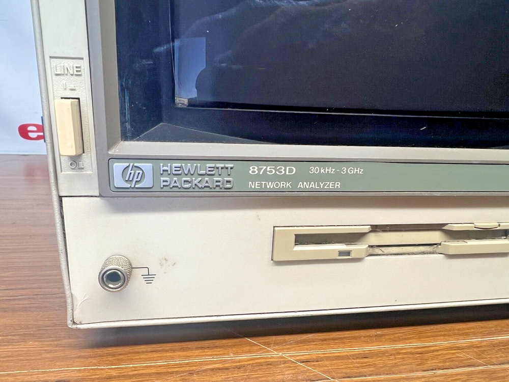 HP 8753D Network Analyzer 30KHz - 3GHz w/ OPT 075