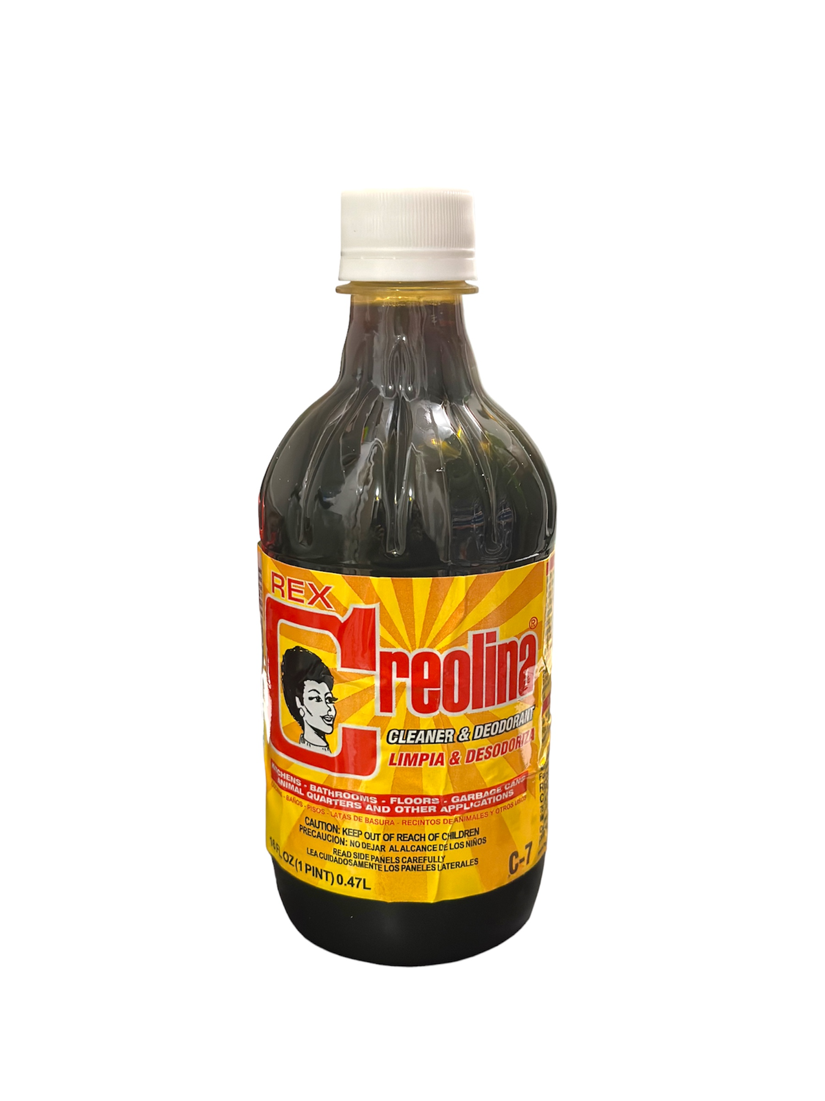 Creolina Rex Coal Tar Deodorant Cleaner Odor Remover 16oz