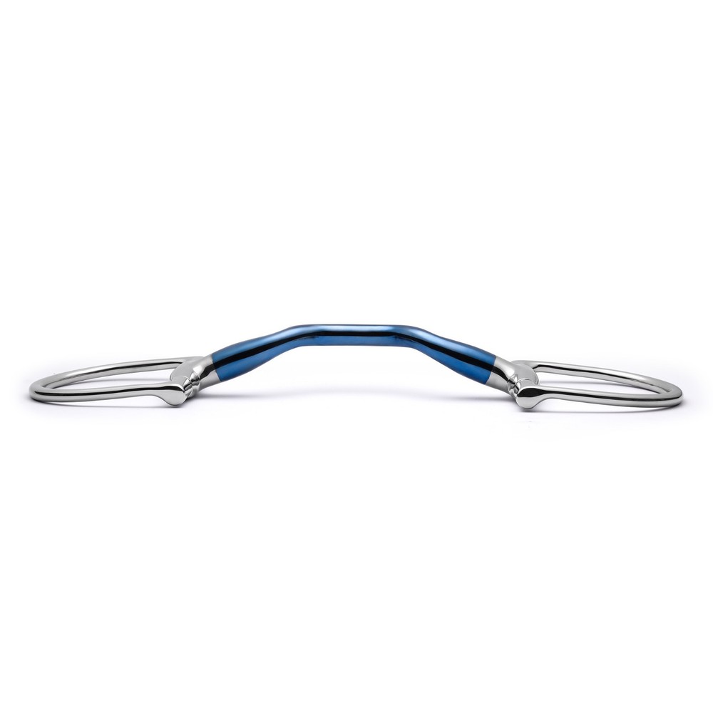 Cavalon Hunter D-Ring Low Port Mullen Sweet Iron Snaffle Bit