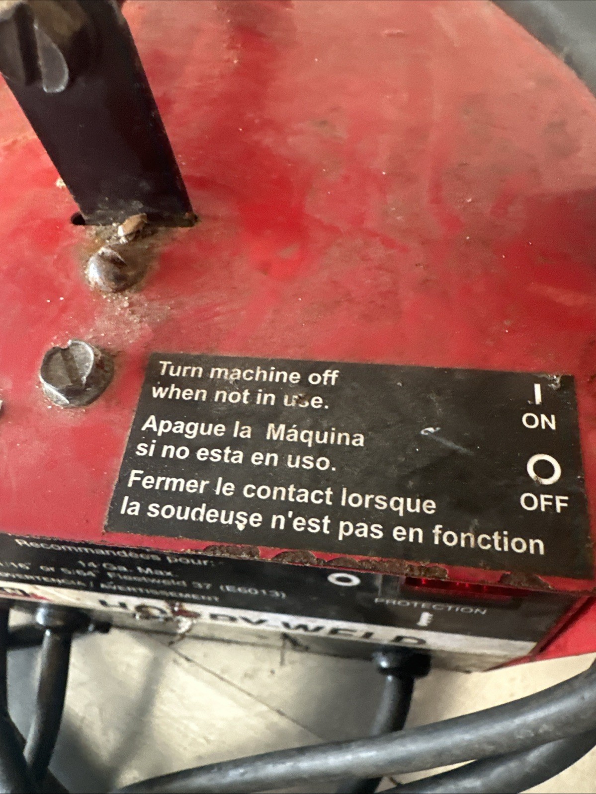 Lincoln Electric Hobby Weld Ac Arc Welder Used Works Great