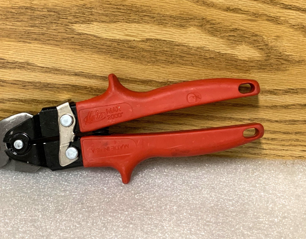 Malco Products Max2000 Left Cut Aviation Snip